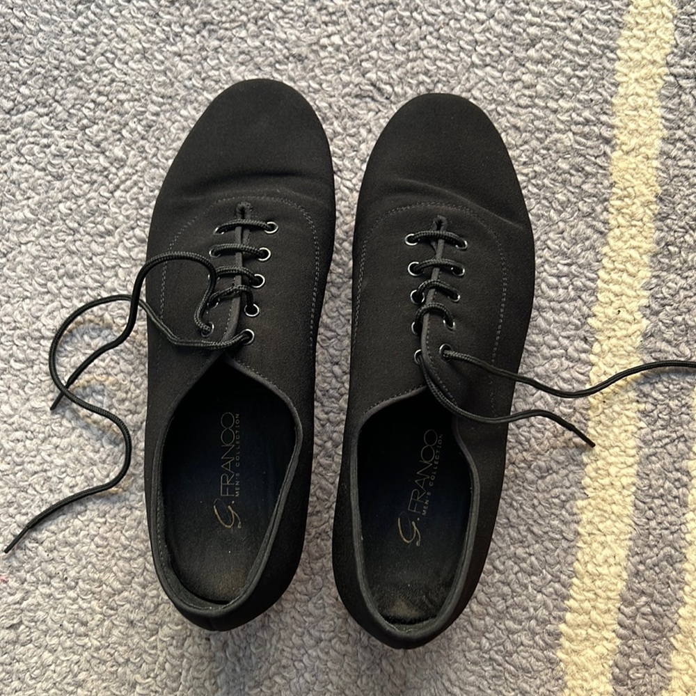 G. Franco mens salsa dancing shoes